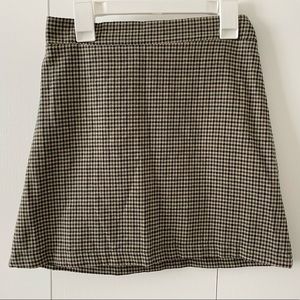 Plaid skirt